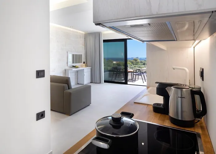 Hotel de apartamente Toska Tower Chrysi Ammoudia